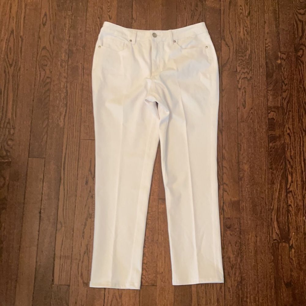 Coldwater Creek 10 Natural Fit Straight Leg Jeans